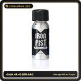 Popper Nhập Khẩu Giúp Thả Lỏng Và Dễ Chịu Sniff it Combo! Iron Fist Poppers Black Label 24ml with Poppers Booster Cap XTRM Double Small Black LEAK PROOF - Snapshop Chính Hãng