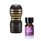 Tinh Dầu Hít Thư Giãn Dành Cho Người Lớn Solo Sex Poppers Combo Tenga Premium Masturbator Vacuum Cup Strong Kinky Monster Poppers 10ml Ultra Strong - Snapshop Chính Hãng