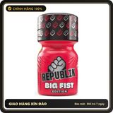 Popper Chính Hãng Tăng Cảm Xúc Cho Cuộc Yêu Popper Republik Big Fist 10ml - Snapshop Chính Hãng