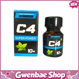 Chai Hít Tăng Khoái Cảm Kích Thích Bao Phê Popper C4 10ml Super Strong hương thơm bạc hà cực mạnh phê kéo dài (mới) - Gwenshop Chính Hãng