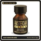 Popper Chính Hãng Tăng Cảm Xúc Cho Cuộc Yêu Popper Amsterdam Black Extra Strong 10ml - Snapshop Chính Hãng