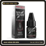 Popper Chính Hãng Tăng Cảm Xúc Cho Cuộc Yêu Popper Super Rush Black Label 10ml met Adapter - Snapshop Chính Hãng