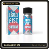 Popper Chính Hãng Tăng Cảm Xúc Cho Cuộc Yêu Popper Iron Fist Supreme 24ml - Snapshop Chính Hãng