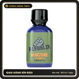 Popper Chính Hãng Tăng Cảm Xúc Cho Cuộc Yêu Popper Republik Warzone 24ml - Snapshop Chính Hãng