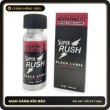 Popper Chính Hãng Tăng Cảm Xúc Cho Cuộc Yêu Popper Super Rush Black Label New Formula 24ml - Snapshop Chính Hãng