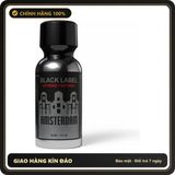 Popper Chính Hãng Tăng Cảm Xúc Cho Cuộc Yêu Popper Amsterdam Black Label Extreme Butanol 30ml - Snapshop Chính Hãng