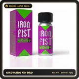 Popper Chính Hãng Tăng Cảm Xúc Cho Cuộc Yêu Popper Iron Fist No Limit Butanol 24ml - Snapshop Chính Hãng