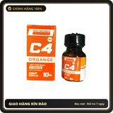 Popper Chính Hãng Tăng Cảm Xúc Cho Cuộc Yêu Popper C4 10ml hương cam Orange tươi mát cuồng nhiệt (Mới) - Snapshop Chính Hãng