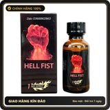 Popper Chính Hãng Tăng Cảm Xúc Cho Cuộc Yêu Popper Hell Fist 30ml - Snapshop Chính Hãng