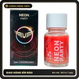 Popper Chính Hãng Tăng Cảm Xúc Cho Cuộc Yêu Popper Neon Party cực mạnh phiên bản hộp giấy 30ml - Snapshop Chính Hãng