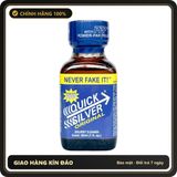 Popper Chính Hãng Tăng Cảm Xúc Cho Cuộc Yêu Popper Quick Silver 30ml chính hãng PWD (USA) - Snapshop Chính Hãng
