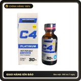 Popper Chính Hãng Tăng Cảm Xúc Cho Cuộc Yêu Popper C4 platinum 30ml hương thơm bạc hà cực mạnh - Snapshop Chính Hãng