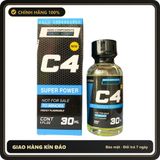 Popper Chính Hãng Tăng Cảm Xúc Cho Cuộc Yêu Popper C4 30ml Super Power hương thơm bạc hà cực mạnh phê kéo dài (mới) - Snapshop Chính Hãng