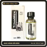 Popper Chính Hãng Tăng Cảm Xúc Cho Cuộc Yêu Popper Titanmen hương thơm 30ml (Mới) - Snapshop Chính Hãng