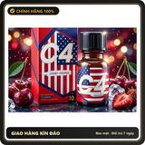 Popper Chính Hãng Tăng Cảm Xúc Cho Cuộc Yêu Popper C4 Cherry 10ml Chính Hãng Mỹ | Tăng Khoái Cảm Êm Dịu - Snapshop Chính Hãng