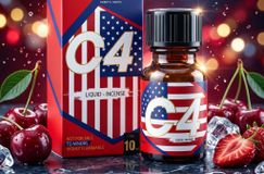 Popper Nhập Khẩu Giúp Thả Lỏng Và Dễ Chịu Popper C4 Cherry 10ml Chính Hãng Mỹ | Tăng Khoái Cảm Êm Dịu - Snapshop Chính Hãng
