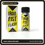 Popper Chính Hãng Tăng Cảm Xúc Cho Cuộc Yêu Popper Iron Fist Flash Pentyl 24ml - Snapshop Chính Hãng