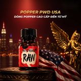 Popper Nhập Khẩu Giúp Thả Lỏng Và Dễ Chịu Popper PWD USA Strenge Raw - Chai 10ml - Snapshop Chính Hãng