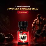 Tinh Dầu Hít Cao Cấp Giúp Cuộc Vui Trọn Vẹn Popper PWD USA Strenge Raw - Chai 10ml - Snapshop Chính Hãng
