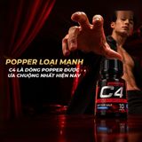 Popper Chính Hãng Tăng Cảm Xúc Cho Cuộc Yêu Popper PWD USA C4 Red - Chai 10ml - Snapshop Chính Hãng