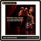 Nước Hoa Hít Tạo Hưng Phấn Cho Hai Người Popper PWD USA C4 Red - Chai 10ml - Snapshop Chính Hãng