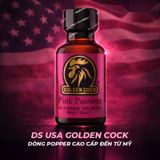 Nước Hoa Hít Tạo Hưng Phấn Cho Hai Người Popper DS USA Golden Cock Pink Passion - Chai 30ml - Snapshop Chính Hãng