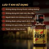 Nước Hoa Hít Tạo Hưng Phấn Cho Hai Người Popper PWD USA Gold Rush Original - Chai 30ml - Snapshop Chính Hãng