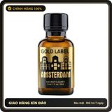 Popper Chính Hãng Tăng Cảm Xúc Cho Cuộc Yêu Popper DS USA Amsterdam Gold Label - Chai 30ml - Snapshop Chính Hãng