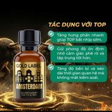 Tinh Dầu Hít Thư Giãn Dành Cho Người Lớn Popper DS USA Amsterdam Gold Label - Chai 30ml Hàng Chuẩn - Snapshop Chính Hãng