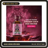 Tinh Dầu Hít Thư Giãn Dành Cho Người Lớn Popper DS USA Golden Cock Hog Water - Chai 30ml - Snapshop Chính Hãng