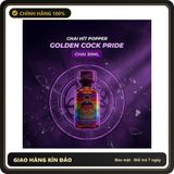 Tinh Dầu Hít Thư Giãn Dành Cho Người Lớn Popper DS USA Golden Cock Pride - Chai 30ml - Snapshop Chính Hãng