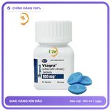 Viên uống hỗ trợ tăng cường sinh lý nam giới Viagra dạng viên 100mg Hộp 30 Viên Chính Hãng An Toàn Tiện Lợi Giao Nhanh Toàn Quốc Bản Tiêu Chuẩn