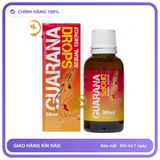 Sản phẩm hỗ trợ tăng sinh lý dạng nước Guarana Drops 30ml Dành Cho Nam - Tăng Ham Muốn Thăng Hoa Mẫu Mới