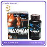 Viên uống hỗ trợ tăng cường sinh lý nam giới Maxman II Capsules 60 viên Hộp 60 Viên Chính Hãng An Toàn Tiện Lợi Giao Nhanh Toàn Quốc Hàng Nhập Khẩu