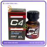Sản phẩm hỗ trợ tăng sinh lý Chai sản phẩm hít Popper C4 đỏ tăng kích thích khoái cảm 10ml Chai 10ml Hàng Nhập Khẩu