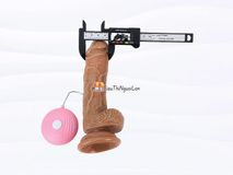 Dương Vật Giả Dây Đeo Có Bìu Kèm Điều Khiển Rung Nhiều Chế Độ Gwenshop Chính Hãng Loại Tốt