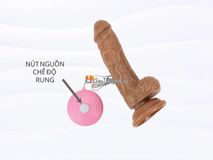 Dương Vật Giả Dây Đeo Có Bìu Kèm Điều Khiển Rung Nhiều Chế Độ Gwenshop Chính Hãng Hàng Tuyển