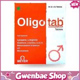 Oligotab Tablets - Dành Cho Nam Giới Trưởng Thành Đang Có Kế Hoạch Sinh Con (Hộp 30 Viên) Gwenshop Chính Hãng