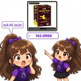 Uni Đông Trùng Bổ Thận Tùng Lộc Plus - Hỗ Trợ Tăng Cường Sinh Lý Nam (Hộp 30 Viên) Gwenshop Chính Hãng