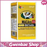 Maca #6 Old Truths - Hỗ Trợ Bổ Thận, Tráng Dương (Hộp 60 Viên) Gwenshop Chính Hãng Mẫu Mới