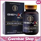 Gen X Gold - Hỗ Trợ Tăng Cường Sinh Lực (Hộp 24 Viên) Gwenshop Chính Hãng