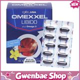 Omexxel Libido Plus Omega 3 - Hỗ Trợ Tăng Tiết Testosterone (Hộp 30 Viên) Gwenshop Chính Hãng