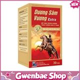 Dương Sâm Vương Extra - Hỗ Trợ Bổ Thận, Tăng Cường Sinh Lực (Hộp 30 Viên) Gwenshop Chính Hãng