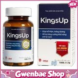 Kings Up - Viên Uống Hỗ Trợ Hạn Chế Quá Trình Mãn Dục Nam (Hộp 80 Viên) Gwenshop Chính Hãng