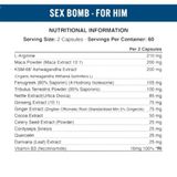 Applied Nutrition Sex Bomb For Him Hỗ Trợ Sinh Lý 120 Viên Gwenshop Chính Hãng Bản Tiêu Chuẩn