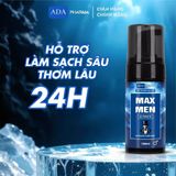 Bọt Vệ Sinh Nam Giới Max Men ADA 100ml Gwenshop Chính Hãng Hàng Nhập Khẩu