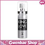 Chai Xịt Tăng Cường Sinh Lý King Love Dành Cho Nam Giới Gwenshop Chính Hãng Cao Cấp