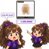 Quần Tam Giác Silicon Dương Vật Giả Đặc Ruột Gwenshop Chính Hãng Mẫu Chuẩn
