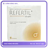Refertil Men - Hỗ Trợ Sức Khỏe Sinh Sản Nam Giới (Hộp 30 Gói) Snapshop Chính Hãng