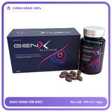 Viên Uống Gen X Platinum - Hỗ Trợ Bổ Thận, Tráng Dương, Tăng Sinh Lý Nam (Hộp 24 Viên) Snapshop Chính Hãng